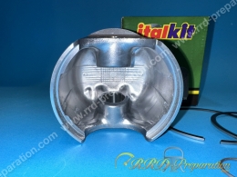 Piston bi segment ITALKIT Ø83,40mm à Ø84,50mm axe 20mm pour cylindre origine sur moto BULTACO 325cc et 350 2T