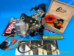 Moteur complet assemblé MALOSSI 70 RACING souple pour Peugeot 103 SPX, MVX, RCX et CLIP refroidissement liquide