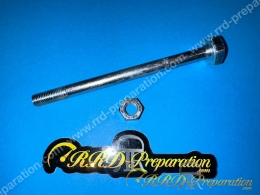 Axe moteur avec écrou Ø8mm / longueur 110mm pour Peugeot 103 SPX, RCX, MVX, CLIP ou VOGUE MVL depuis 1995