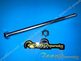Axe moteur / amortisseur CGN avec ecrou Ø10mm X 1,25mm / longueur 175mm pour Peugeot 103 SP, MV, MVL, LM, VOGUE...