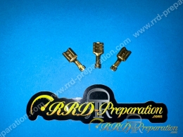 Cosse femelle plate 6.8 CGN en laiton pour fil électrique