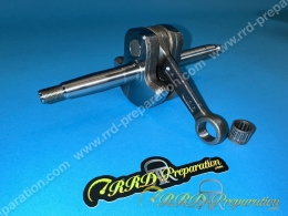 Vilebrequin, vilo, embiellage renforcé TEKNIX pour MBK 51 / motobecane av10 / av7 Filetage "pas a gauche"