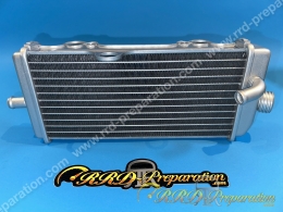 Radiateur de refroidissement alu TEKNIX pour MBK X-LIMIT, YAMAHA DT 50, MALAGUTI XSM, proto, scooter, mob, mécaboite...