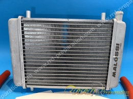Kit radiateur de refroidissement compétition MALOSSI 1 30 X 20cm moto, proto, scooter, mob, mécaboite...