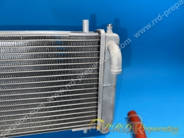 Kit radiateur de refroidissement compétition MALOSSI 1 30 X 20cm moto, proto, scooter, mob, mécaboite...