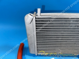 Kit radiateur de refroidissement compétition MALOSSI 1 30 X 20cm moto, proto, scooter, mob, mécaboite...