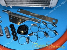 Kit radiateur de refroidissement compétition MALOSSI 2 30 X 20cm moto, proto, scooter, mob, mécaboite...