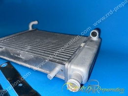Kit radiateur de refroidissement compétition MALOSSI 2 30 X 20cm moto, proto, scooter, mob, mécaboite...