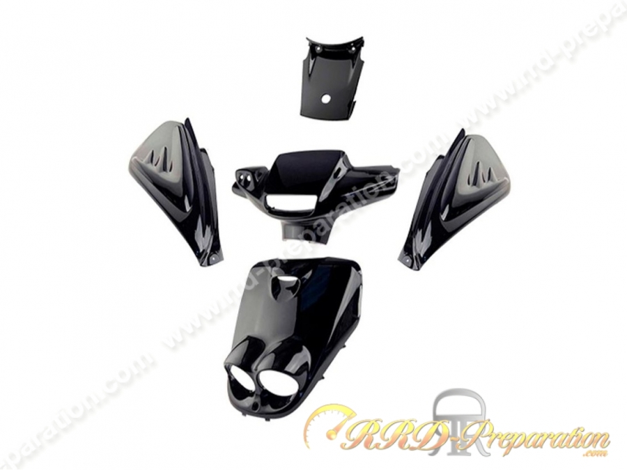 Kit 5 pièces de carénage TUN'R pour booster MBK ROCKET blanc ou noir Kit 5 pièces de carénage TUN'R pour booster MBK ROCKET blanc ou noir