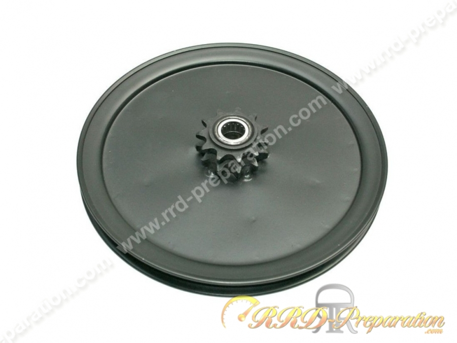 Plateau, poulie tôle renforcée avec pignon de 11 dents soudé pour MBK 51 / MOTOBECANE...