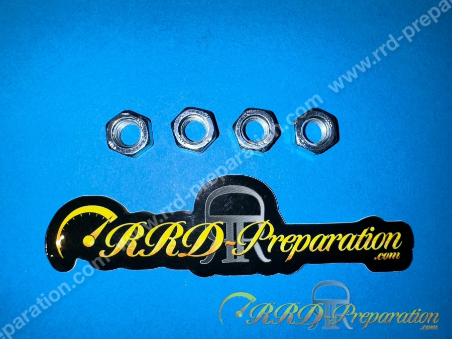 Écrou de culasse ALGI renforcé filetage M7X100 pour Peugeot 103 / MBK 51 / AM6 / DERBI… Écrou de culasse ALGI renforcé filetage M7X100 pour Peugeot 103 / MBK 51 / AM6 / DERBI…