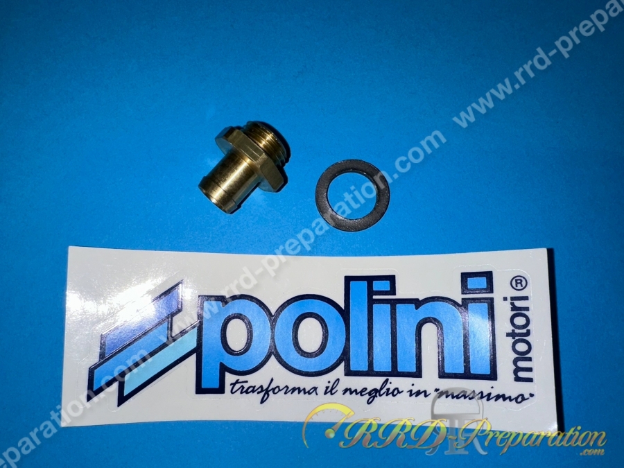 Raccord d'eau de culasse POLINI usiné en masse 14x1.5 Raccord d'eau de culasse POLINI usiné en masse 14x1.5