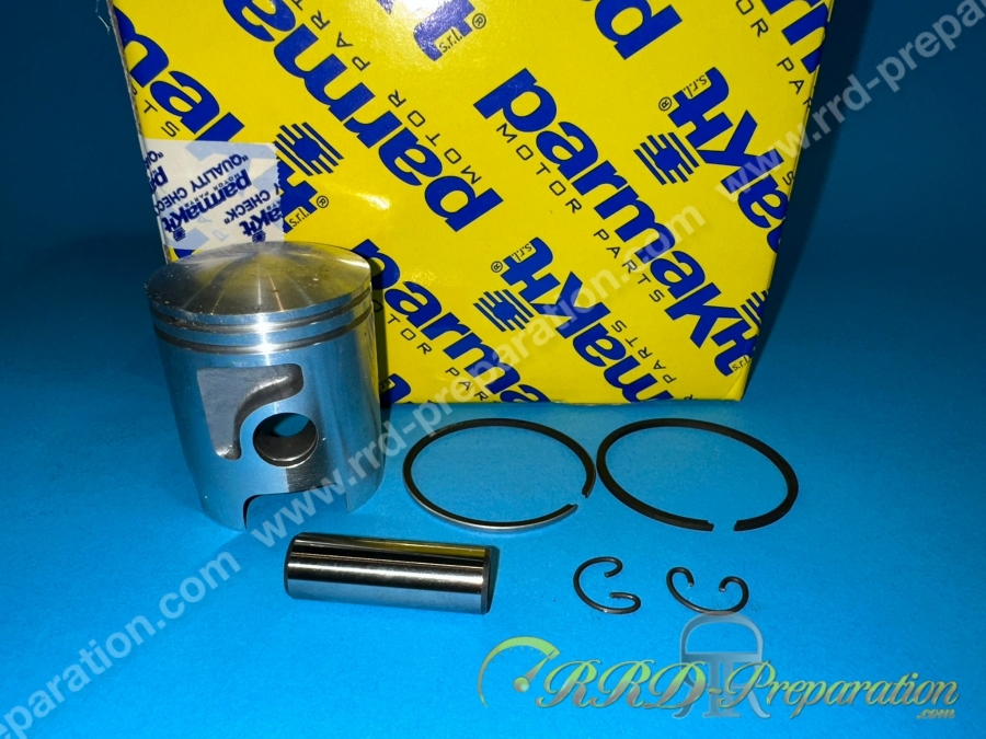 Piston bi-segment PARMAKIT Ø43mm pour kit 70 Ø43mm PARMAKIT fonte PIAGGIO VESPINO F9, VELOFAX, GILERA ALX ... Piston bi-segment PARMAKIT Ø43mm pour kit 70 Ø43mm PARMAKIT fonte PIAGGIO VESPINO F9, VELOFAX, GILERA ALX ...