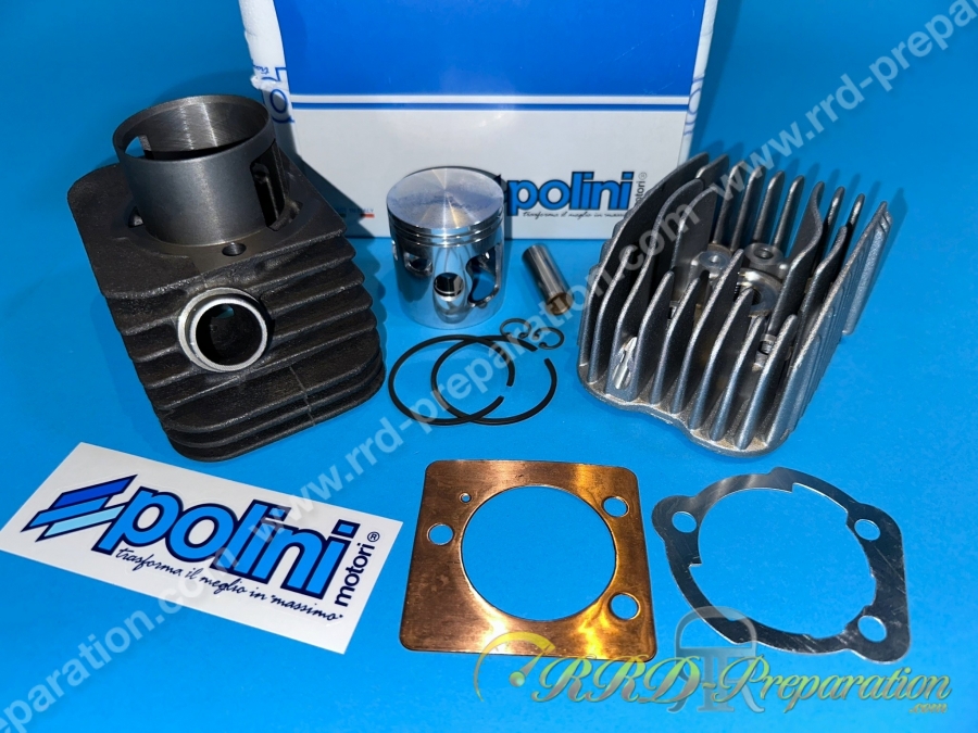 Kit 70 Ø46mm complet avec  culasse (axe Ø10/12mm) POLINI Motori fonte PIAGGIO ciao