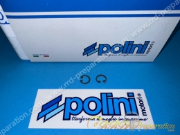 Clips, joncs d’axe de piston POLINI type spécial pour axe Ø10mm matière 1mm sur PIAGGIO CIAO PX...