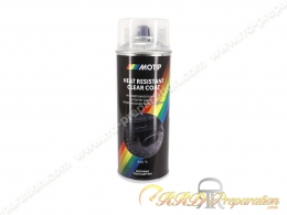 Bombe spray peinture haute température MOTIP vernis transparent 800°C pour pot d'échappement 400ML