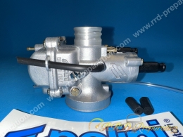 Carburateur POLINI CP 17,5 souple, avec graissage séparé, starter à câble ou à levier au choix