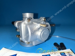 Carburateur POLINI CP 17,5 souple, avec graissage séparé, starter à câble ou à levier au choix