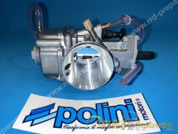 Carburateur POLINI PWK 34 souple, sans graissage séparé, starter à levier