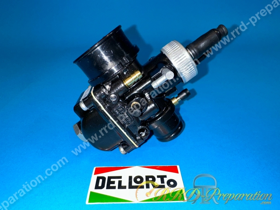Carburateur DELLORTO PHBG 21 DS RACING BLACK EDITION souple, avec graissage séparé, starter câble, dépression