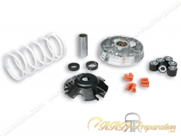 Variateur MALOSSI MULTIVAR (variateur, galets, ressort...) pour scooter PIAGGIO, GILERA 50 (Runner, Stalker, NRG, Typhoon...)