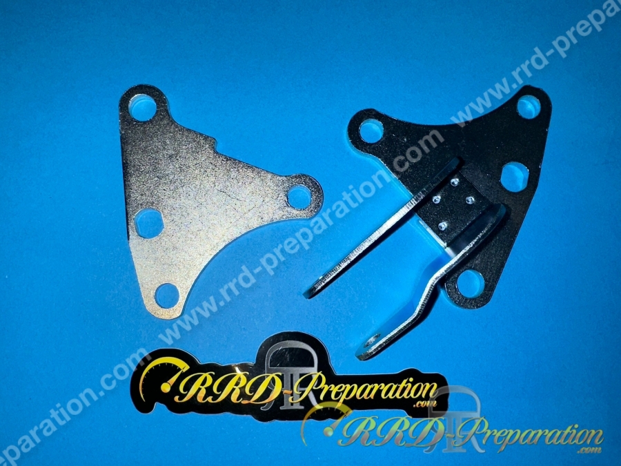 Patte de fixation CGN pour ressort moteur et pot d'échappement d'origine sur MBK 51 / MOTOBECANE AV10 Patte de fixation CGN pour ressort moteur et pot d'échappement d'origine sur MBK 51 / MOTOBECANE AV10