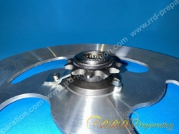 Plateau, poulie DOPPLER ER2 aluminium usinée pour MBK 51, MOTOBECANE AV10, AV7...