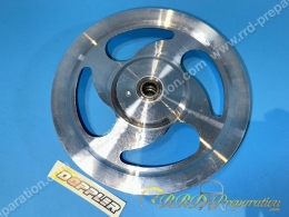 Plateau, poulie DOPPLER ER2 aluminium usinée pour MBK 51, MOTOBECANE AV10, AV7...