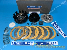 Transmission primaire denture droite d.19/67 avec embrayage BIDALOT RACING FACTORY minarelli am6