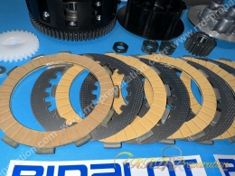 Transmission primaire denture droite d.19/67 avec embrayage BIDALOT RACING FACTORY minarelli am6