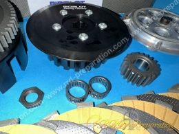 Transmission primaire denture droite d.19/67 avec embrayage BIDALOT RACING FACTORY minarelli am6