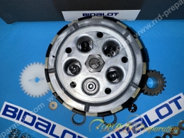 Transmission primaire denture droite d.19/67 avec embrayage BIDALOT RACING FACTORY minarelli am6