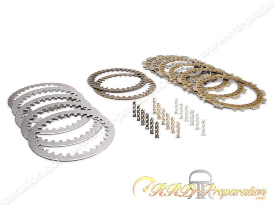 Embrayage (disques, intercalaires, ressorts) renforcés MALOSSI pour KYMCO AK 550 4T  2017 et YAMAHA TMAX à partir de 2012 Embrayage (disques, intercalaires, ressorts) renforcés MALOSSI pour KYMCO AK 550 4T  2017 et YAMAHA TMAX à partir de 2012