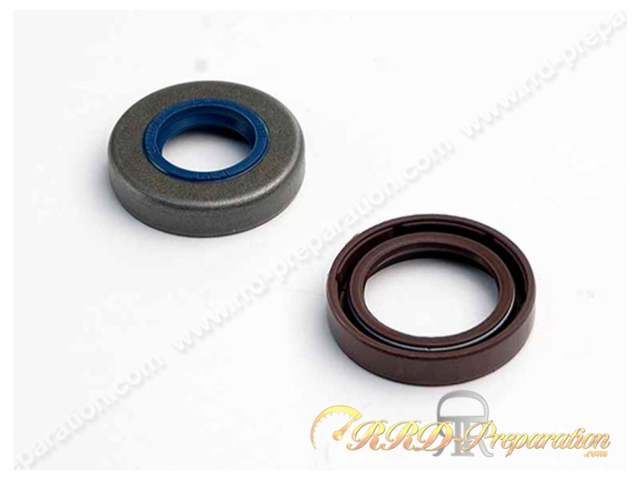 Paire de 2 joint spy (joint spi) viton de vilebrequin TOP PERFORMANCES pour mécaboite moteur minarelli am6 Paire de 2 joint spy (joint spi) viton de vilebrequin TOP PERFORMANCES pour mécaboite moteur minarelli am6