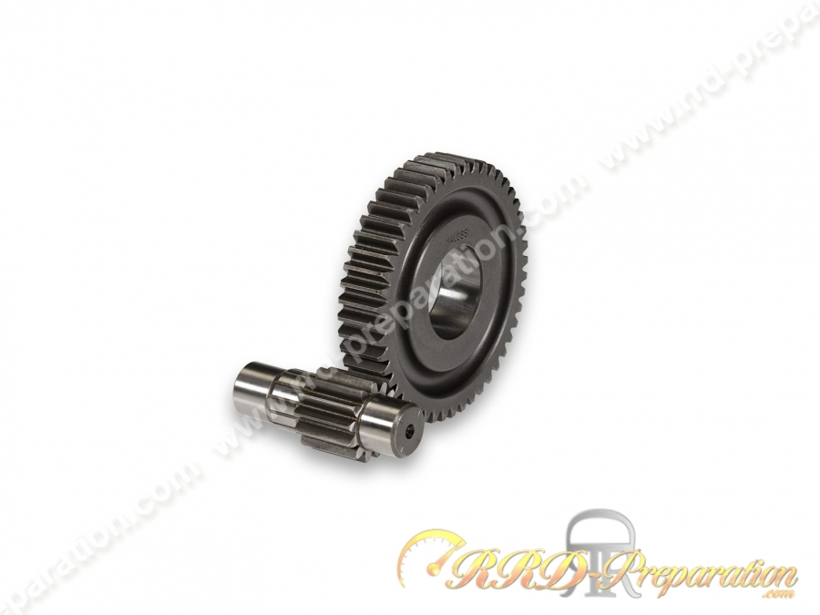 Transmission secondaire 13 / 48 allongée MALOSSI pour moteur C-ONE 70 ou RC-ONE 94cc ou scooter PIAGGIO - GILERA