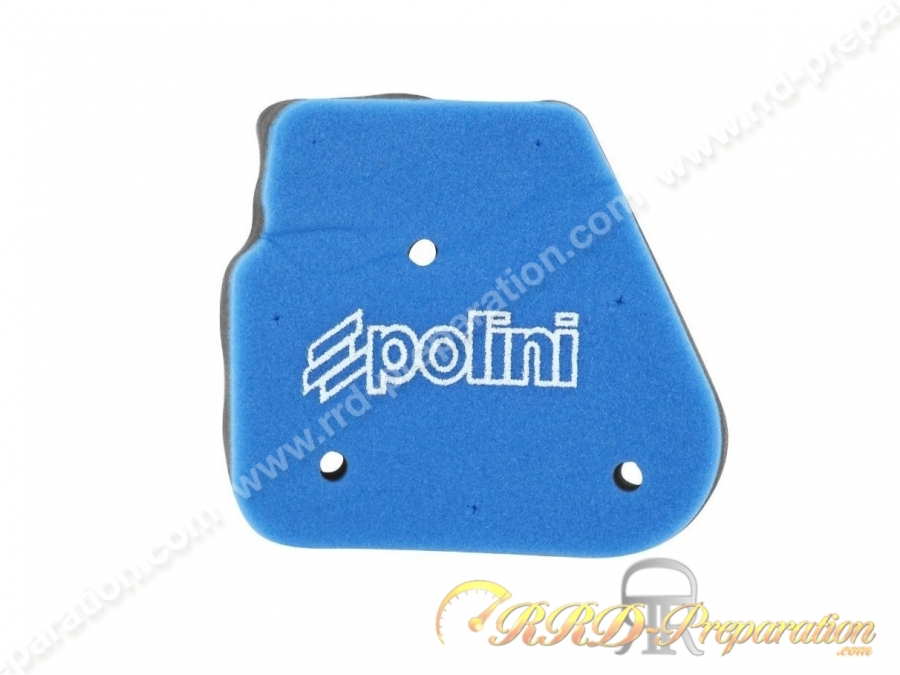 Mousse de filtre à air POLINI pour boite à air d'origine scooter minarelli horizontal (nitro, aerox...)