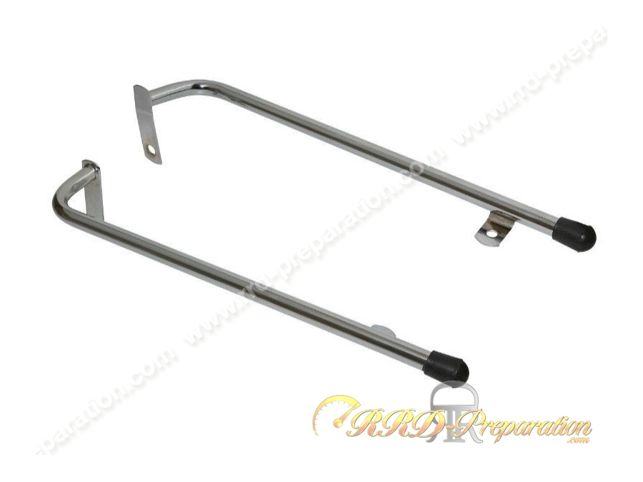 Barre de repose pieds chromés cyclo adaptable Peugeot 103 MVL/SP