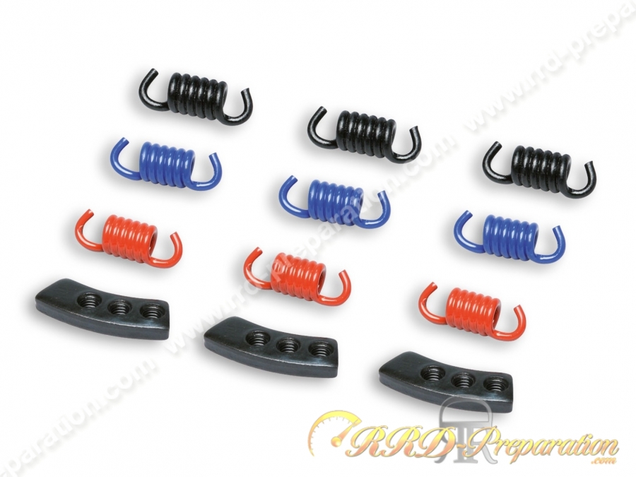 Ressorts d’embrayage X9 MALOSSI Delta et Fly Clutch (embrayage 3 mâchoires) pour scooter Peugeot, Piaggio, Minarelli vertical