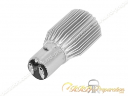 Ampoule de phare BA20D P2R feu avant, lampe, projecteur à led 12V avec radiateur alu