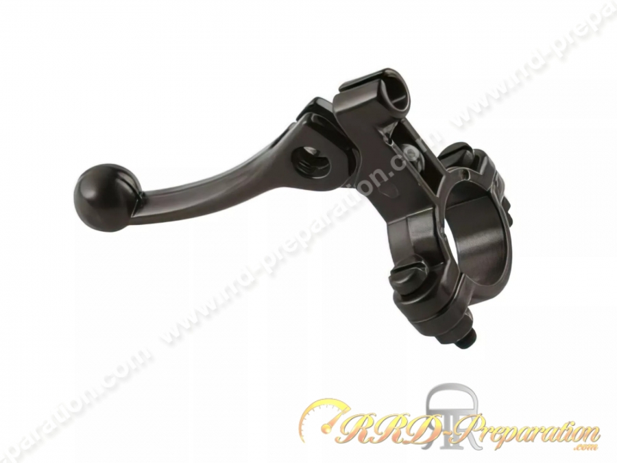 Levier de décompresseur / starter TUN'R métal noir pour cyclomoteur, scooter, mécaboite...