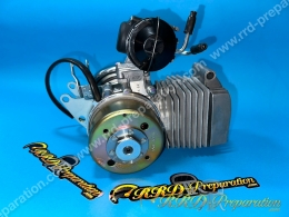 Moteur complet MBK 51 assemblé AIRSAL 50cc T4 refroidissement par air motobecane av10