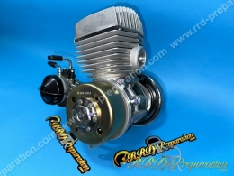 Moteur complet MBK 51 assemblé AIRSAL 50cc T4 refroidissement par air motobecane av10