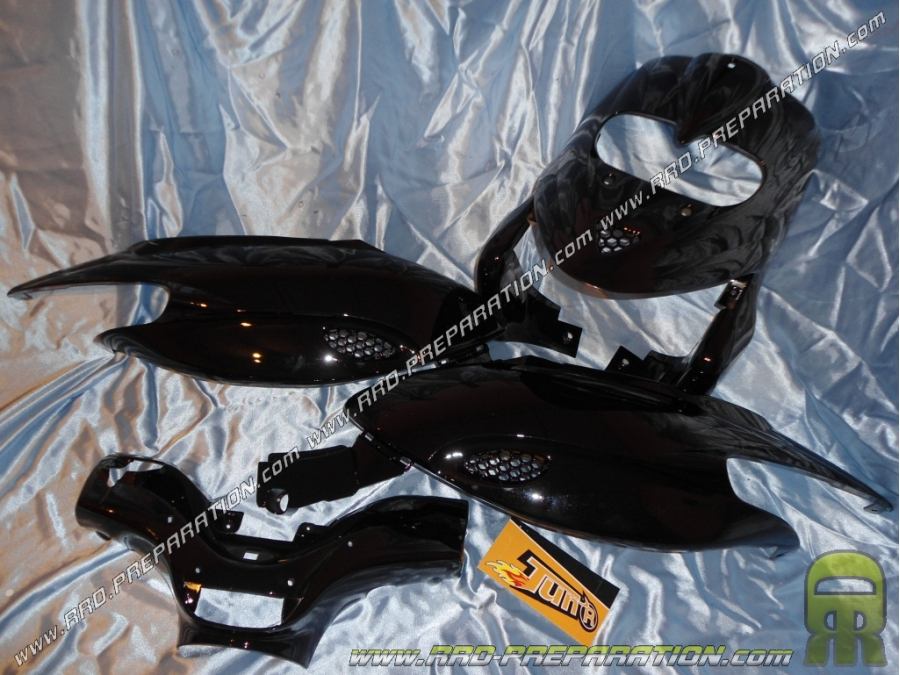 Kit 5 parts of careenage TUN' R for black GILERA STALKER color