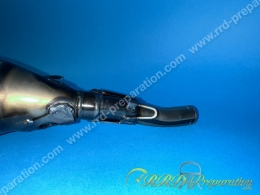 Pot d'échappement MALOSSI MHR 100 SUPERMOTO passage bas pour moto 50 moteur minarelli am6