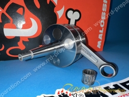 Vilebrequin MALOSSI MHR course longue 47mm / bielle 100mm / Axe 14mm moteur minarelli am6