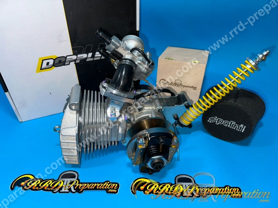 Moteur complet Motobecane AV7 assemblé RRD RACING 2 transferts à clapets 80 MBK 88, AV44...