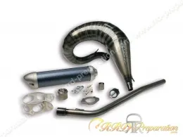 Pot d'échappement MALOSSI MHR SUPERMOTO passage haut pour DERBI DRD, SM, ENDURO, GILERA RCR…