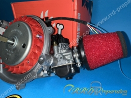 Moteur complet 75cc assemblé RRD MHR RACING BIG DEPS à clapets pour PIAGGIO CIAO BRAVO, BOSS, GRILLO, SI...