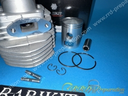 Kit 50 Ø39mm BARIKIT aluminium air pour MBK 88, AV44... / motobecane av7 (arrondi)