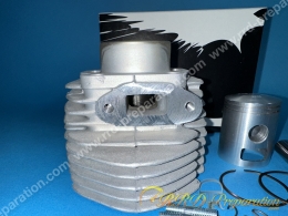 Kit 50 Ø39mm BARIKIT aluminium air pour MBK 88, AV44... / motobecane av7 (arrondi)